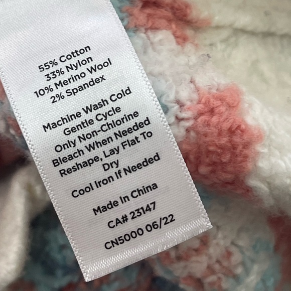 Talbots ZIG-ZAG FAIR ISLE CREWNECK PULLOVER LP - Picture 8 of 14